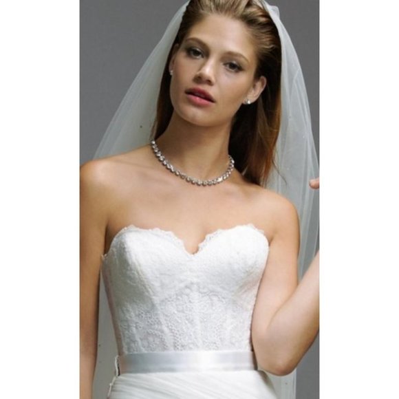 BHLDN Watters Carina Corset Top Wedding Size 2 - Picture 13 of 16